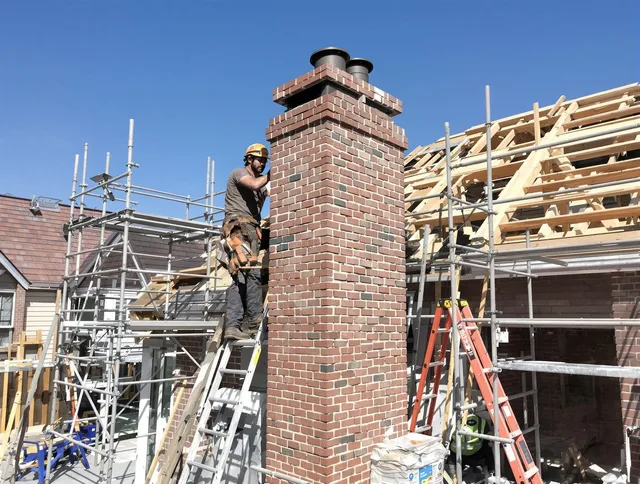 New chimney installation completed by Gastonia Chimney Sweep in Gastonia, NC